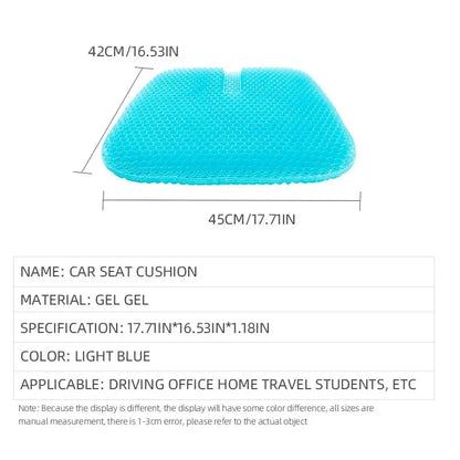 Smartlyo Honeycomb Pain Relief Cushion with hexagonal design for comfort and support, shown in a close-up image.