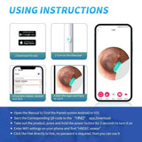 Smartlyo Smart Visual Ear Cleaner with Camera showing a close-up of the device with a built-in camera and ear cleaning tip.