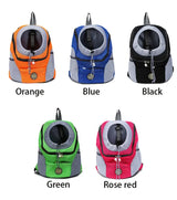 Smartlyo pet carrier portable travel backpack with mesh sides and adjustable straps for comfortable pet transportation.