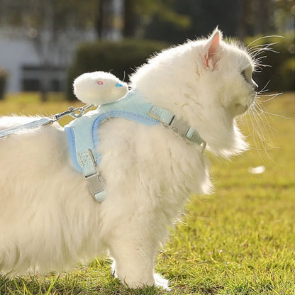 Summer Cute Animal Cat Harness