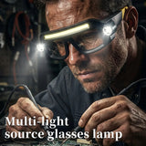 Rechargeable COB LED Glasses Headlight – photo 2
