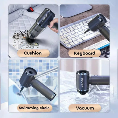 CENRR Cordless Car Vacuum Cleaner – High Suction Handheld Wet & Dry Vac with HEPA Filter