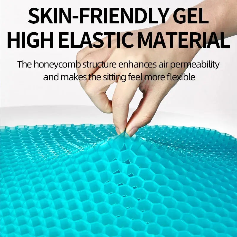 Smartlyo Honeycomb Pain Relief Cushion showing ergonomic honeycomb design for comfort and support.
