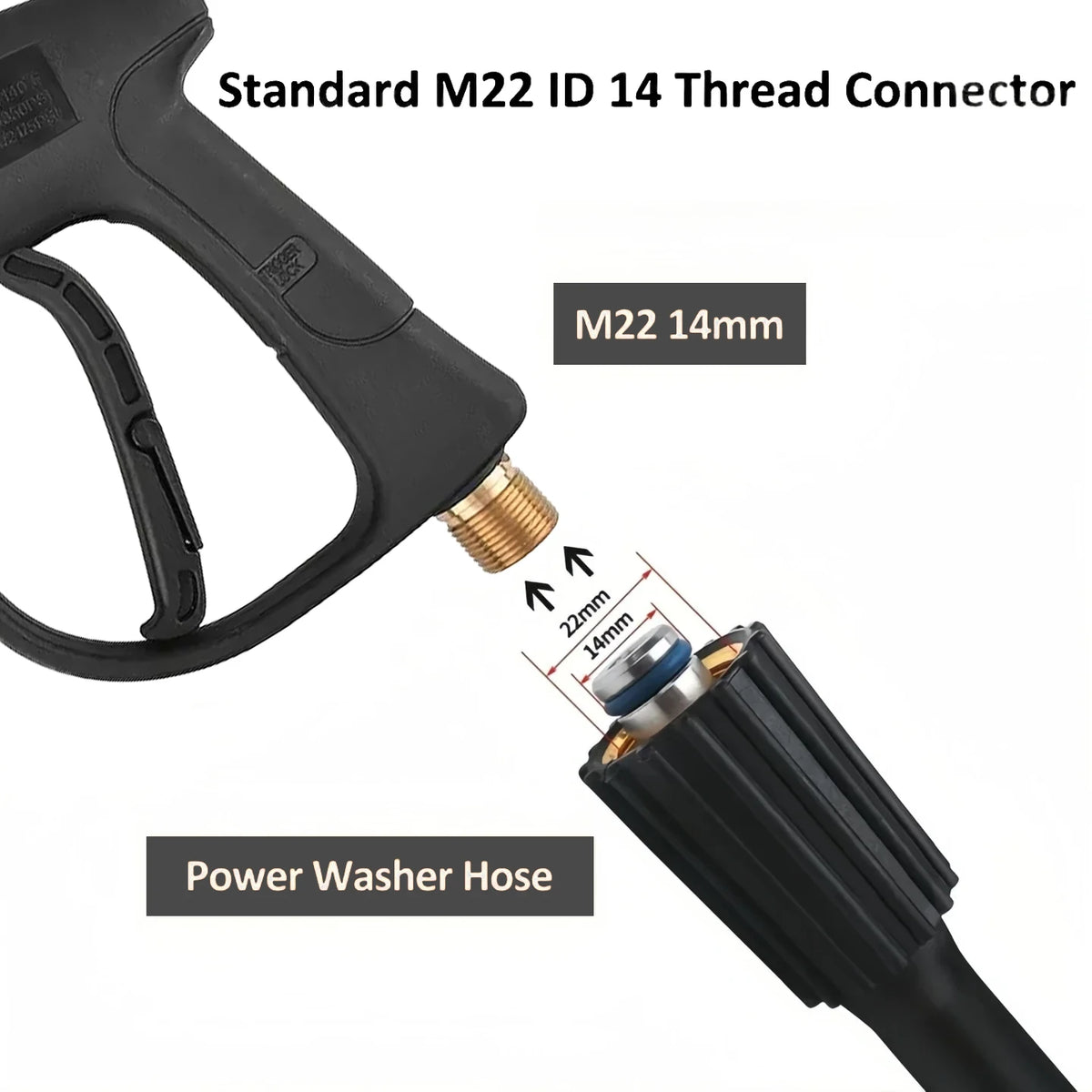 High-Pressure Washer Gun – M22 – photo 4