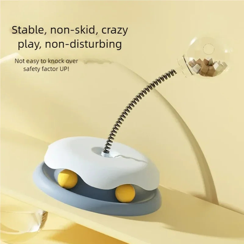 Smartlyo Pet Interactive Leakage Ball, durable rubber toy designed to engage dogs in fun and stimulating play activities.