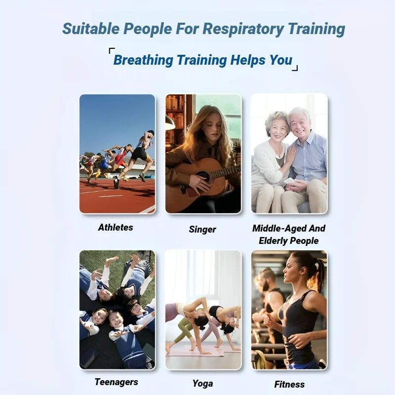 Adjustable Resistance Breathing Exerciser