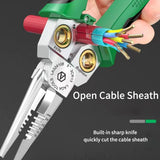 Stainless steel wire stripper detail