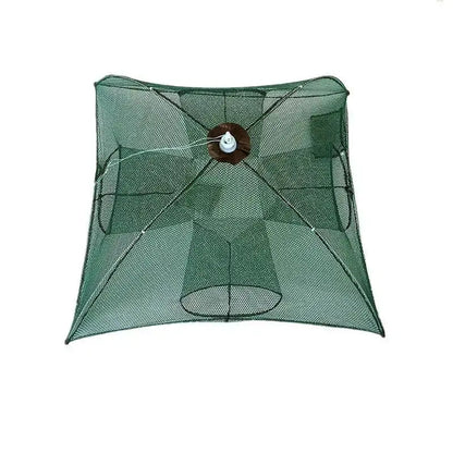 Foldable fishing net by Smartlyo, featuring a lightweight frame and mesh net for easy catch and release during fishing trips.