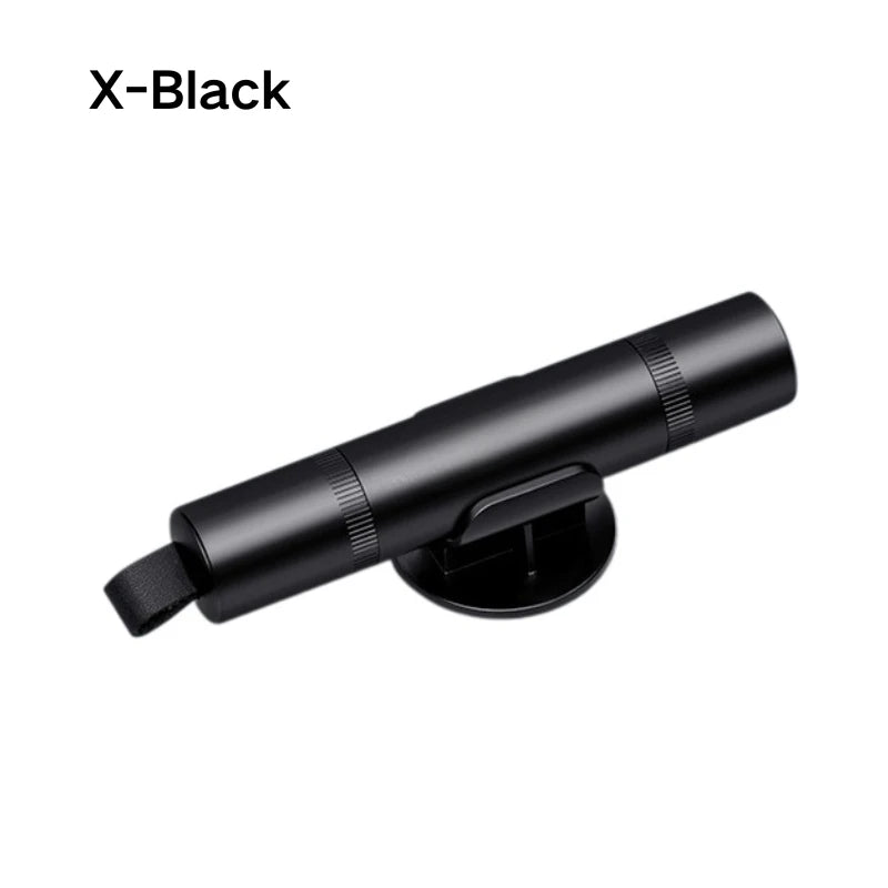 Smartlyo 2-in-1 car safety hammer – Black, smooth