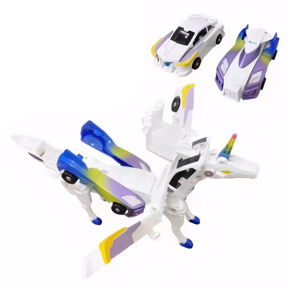 Unicorn Transformer 2-in-1 Magnetic Car Toy