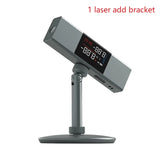 Digital inclinometer from Smartlyo with laser protractor features, showing a close-up of the device's screen and measurement display.