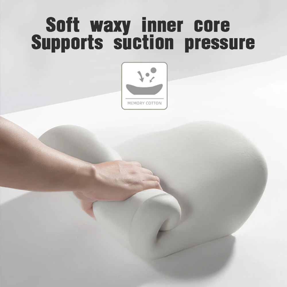 Smartlyo car lumbar support back cushion and neck pillow set, designed for ergonomic comfort during driving.