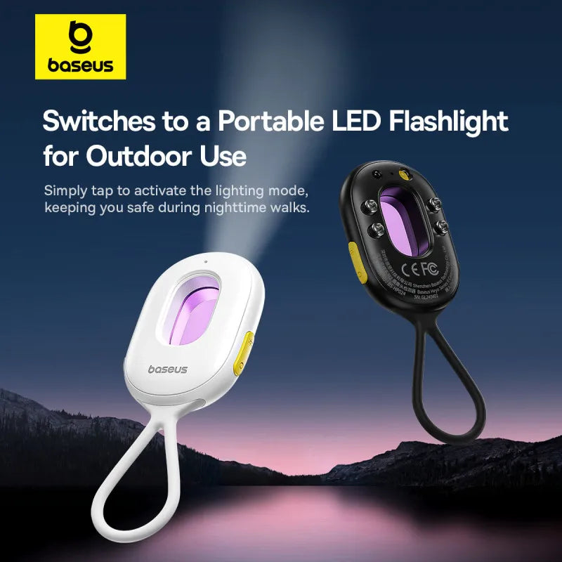 Smartlyo Baseus Camera Detector device with display screen, designed for detecting hidden cameras and security threats.
