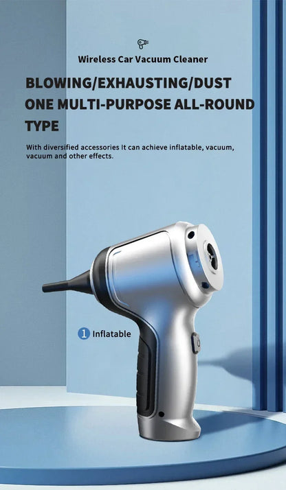 Wireless Car Vacuum Cleaner Strong Cordless Cleaner