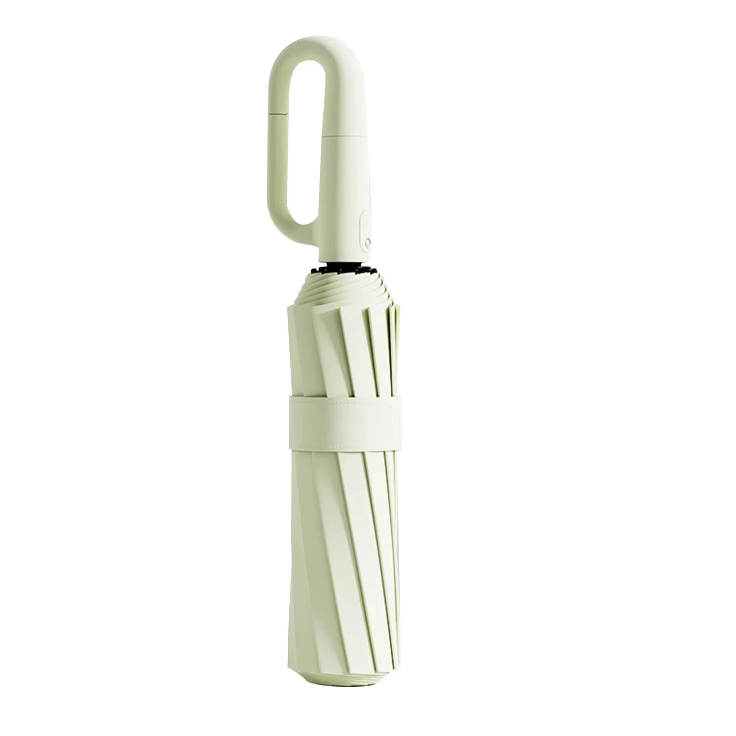 20 Bones 105cm Large Wind & Rain-Resistant Fully Automatic Ring-Buckle UV Protection Umbrella – Reinforced Double-Layer Canopy