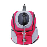 Smartlyo pet carrier portable travel backpack with mesh windows, adjustable straps, and breathable design for comfortable pet transport.