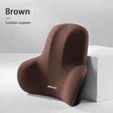 Smartlyo car lumbar support back cushion and neck pillow set, ergonomic design for added comfort during drives.