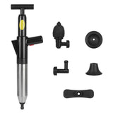 High pressure drain plunger and dredge for clog removal, featuring durable construction for effective plumbing blockage clearing.