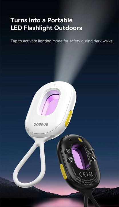 Smartlyo Baseus Camera Detector device with digital display and sensor, used for detecting hidden cameras and surveillance equipment.