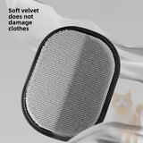 Smartlyo pet hair remover glove shown with textured surface for removing pet fur from furniture and clothing.
