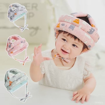 Baby Anti-Collision Head Protector Helmet – Adjustable Safety Cap for Crawling & Walking Toddlers